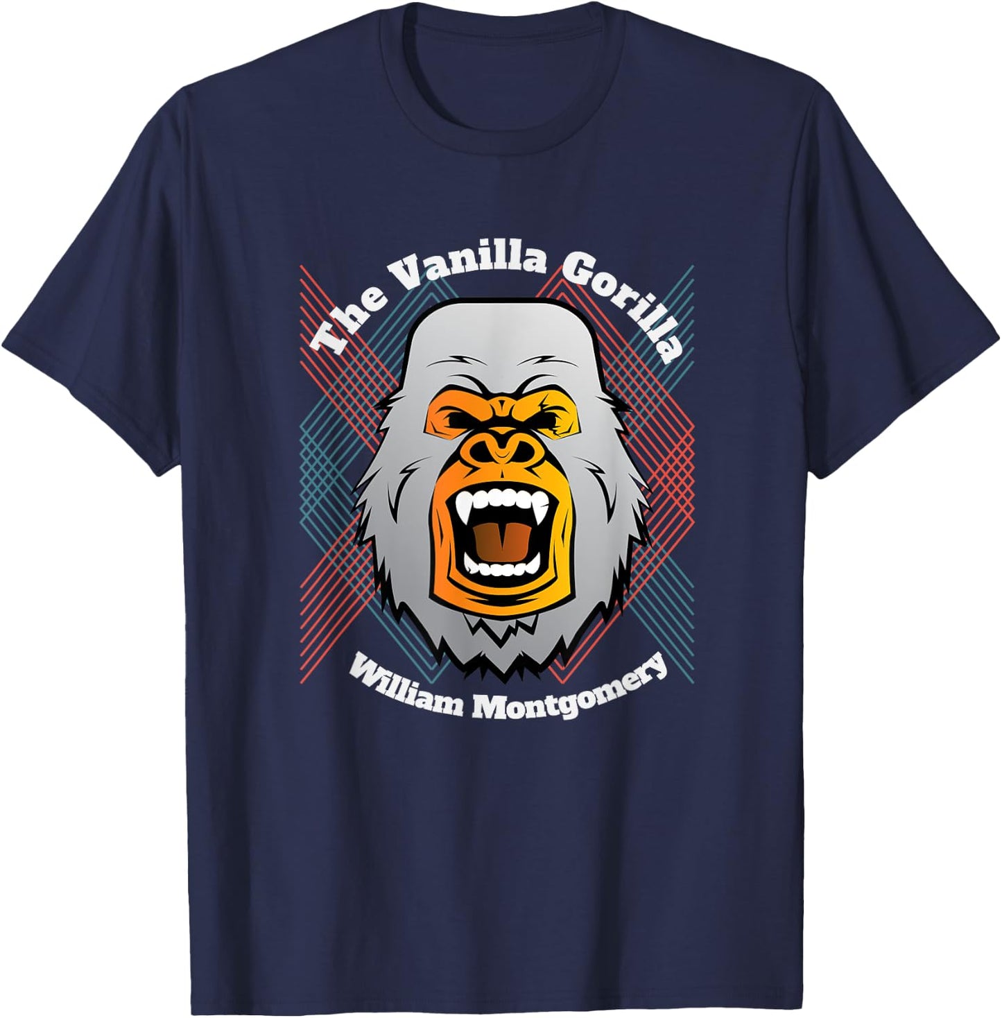 William Montgomery, Vanilla Gorilla T-Shirt - T-Shirt | Navy