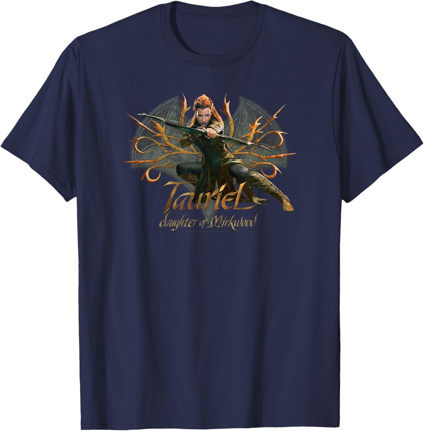 The Hobbit Tauriel T-Shirt - T-Shirt | Navy