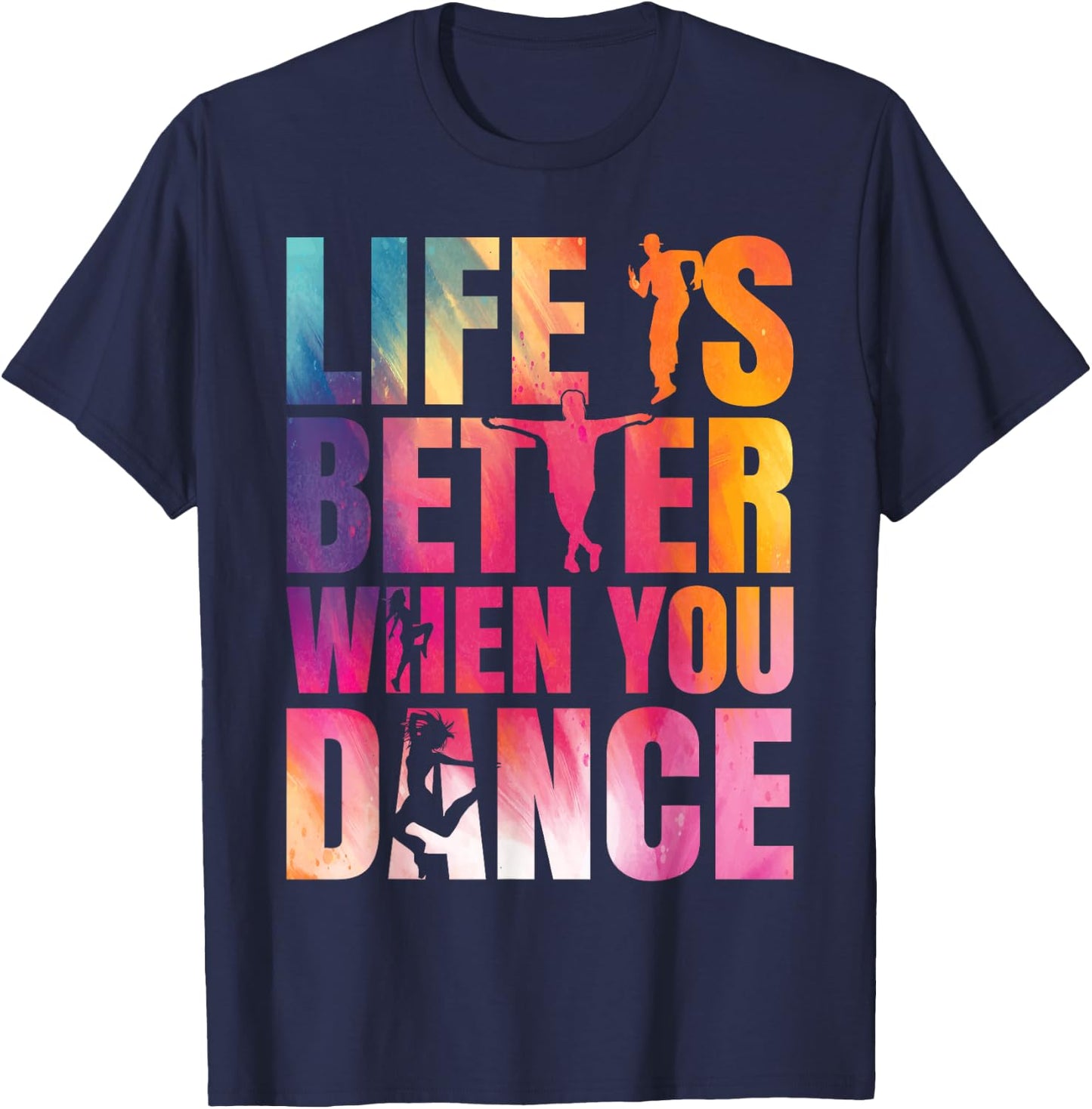 Dance Street Dance Breakdance T-Shirt - T-Shirt | Navy