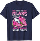 Forget The Glass Slippers This Princess Wears Cleats Soccer T-Shirt - T-Shirt | Navy