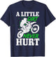 Motocross Dirt Bike MX Racing Biker T-Shirt - T-Shirt | Navy