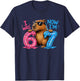 I was 6 Now I'm 7 7th Birthday 6 7 Birthday Boys Capybara T-Shirt - T-Shirt | Navy