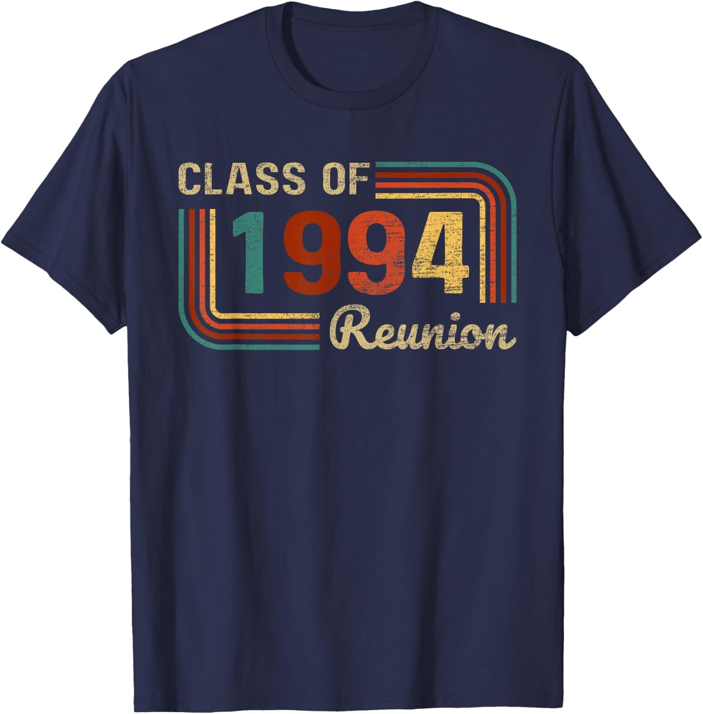 Vintage Class of 1994 30th Reunion Graduation Classmate T-Shirt - T-Shirt | Navy