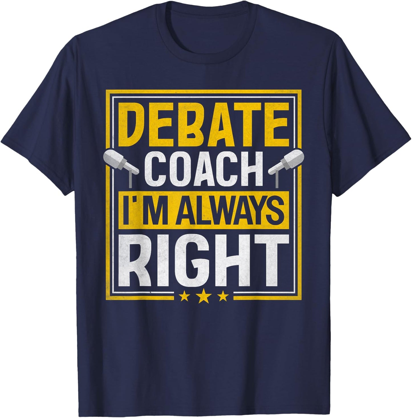Debate Team Supplies Debating Club Debater Speech and Debate T-Shirt - T-Shirt | Navy