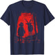 Black Demonic Goat Woods Forest Goth Alternative Alt T-Shirt - T-Shirt | Navy
