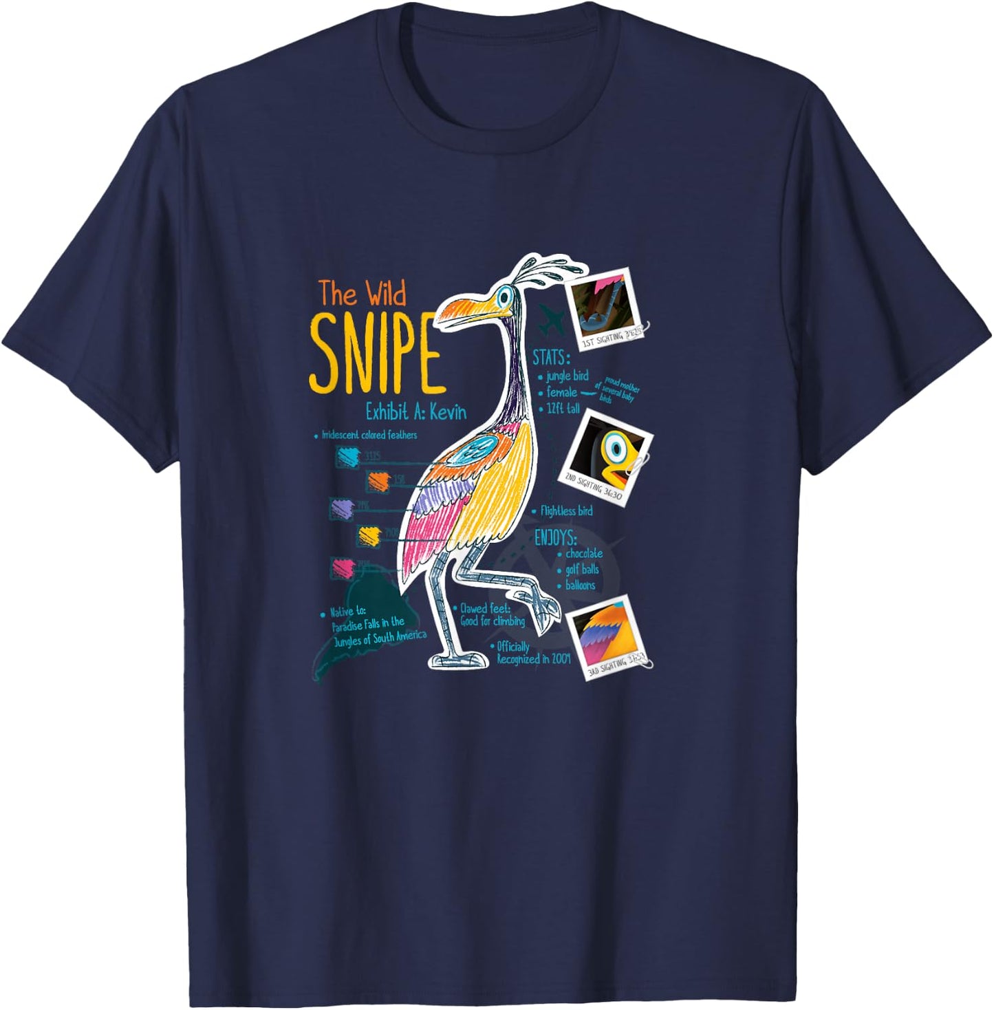 Disney and Pixar’s Up Kevin The Wild Snipe T-Shirt - T-Shirt | Navy
