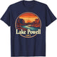 Lake Powell, Vintage Lake Powell T-Shirt - T-Shirt | Navy