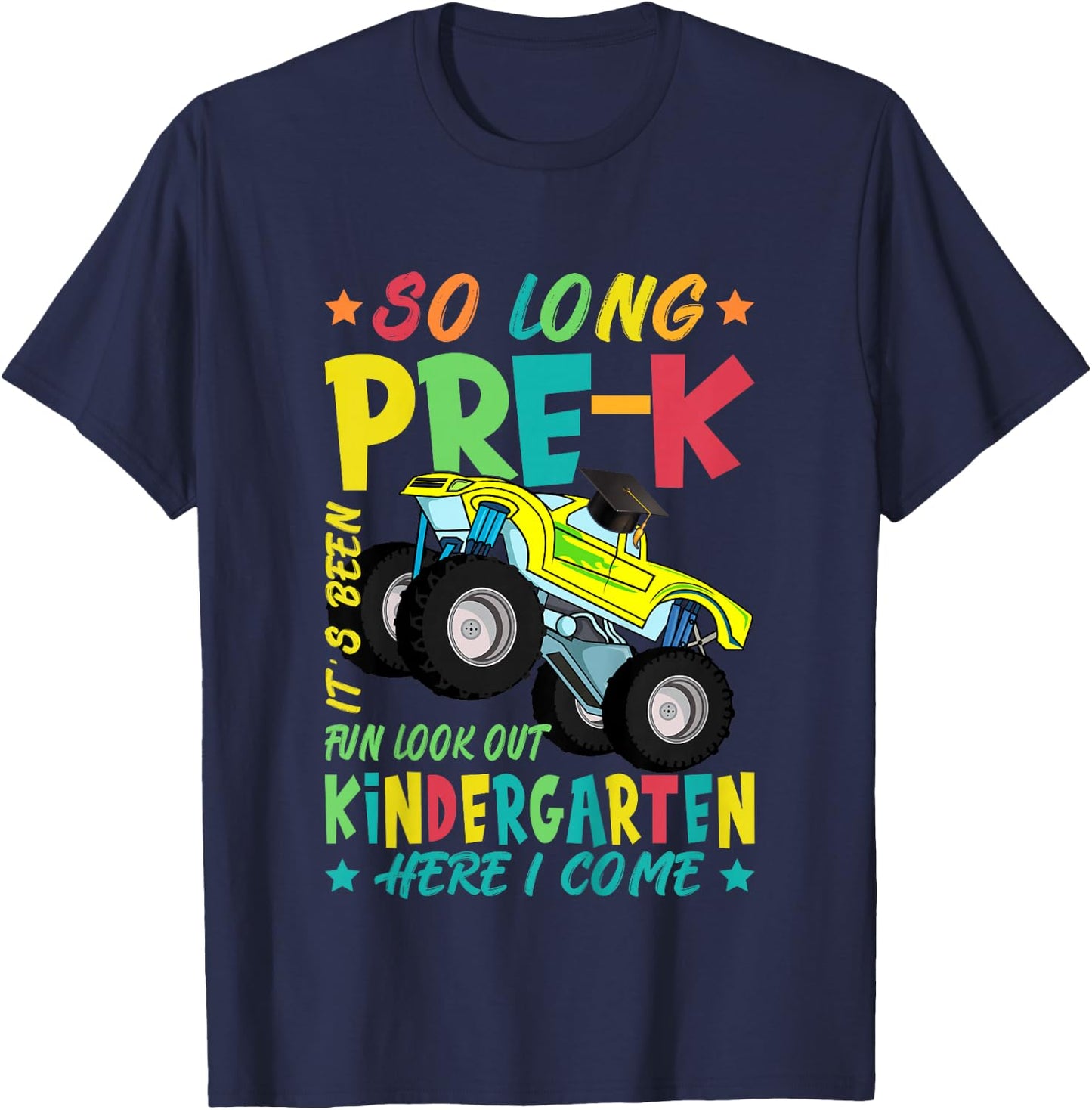 Goodbye Pre-K Graduation 2024 On My Way To Kindergarten T-Shirt - T-Shirt | Navy