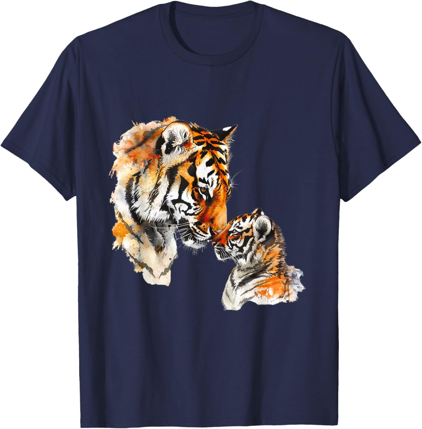 Mama Tiger New Mom Mommy For Mothers Day T-Shirt - T-Shirt | Navy