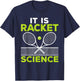 Cool Tennis Design Women Tennis Lover Tennis Player T-Shirt - T-Shirt | Navy