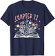 Chapter 11th Birthday Bookworm 11 Years Old For Book Loves T-Shirt - T-Shirt | Navy