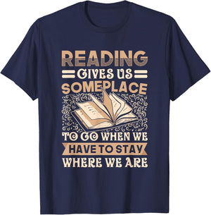 Librarian Themed Book Club Reading Book Lovers Literature T-Shirt - T-Shirt | Navy
