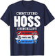 CERTIFIED HO-SS CHECKLIST HOG: CRANKED PANTS , Small, Black T-Shirt - T-Shirt | Navy