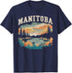 Winnipeg Manitoba Canadian Travel Vacation I Love Canada T-Shirt - T-Shirt | Navy