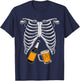 Skeleton Costume Halloween Beer Xray Matching Family Dad T-Shirt - T-Shirt | Navy