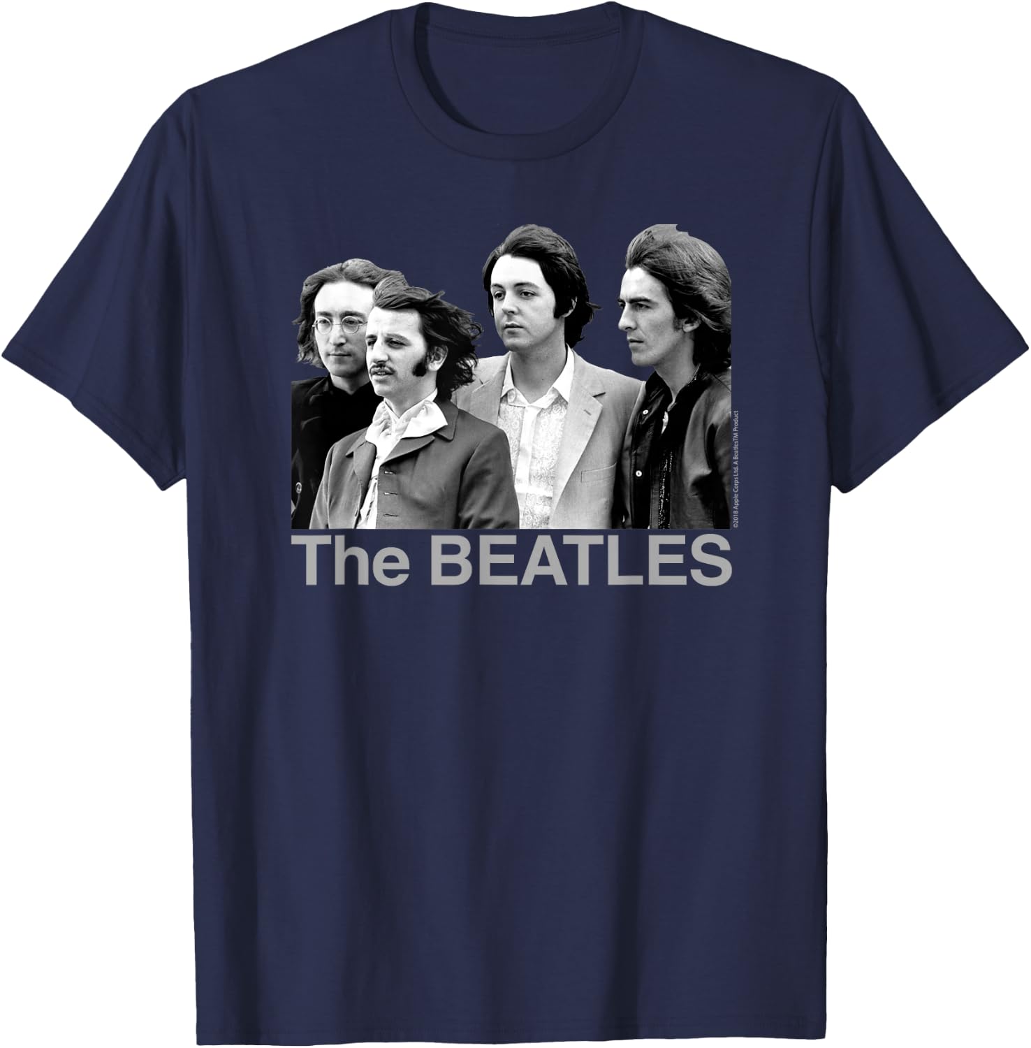 The Beatles Windy T-Shirt - T-Shirt | Navy