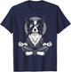 Dog Meditation Zen Buddha Spirituality Hindu Buddhist Men Women Kids T-Shirt - T-Shirt | Navy