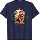 Saber Tooth Tiger - Sabre Tooth Tiger T-Shirt - T-Shirt | Navy