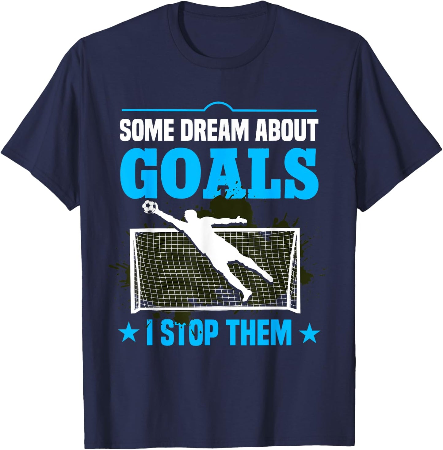 Goaltender Soccer Goalie Kids T-Shirt - T-Shirt | Navy