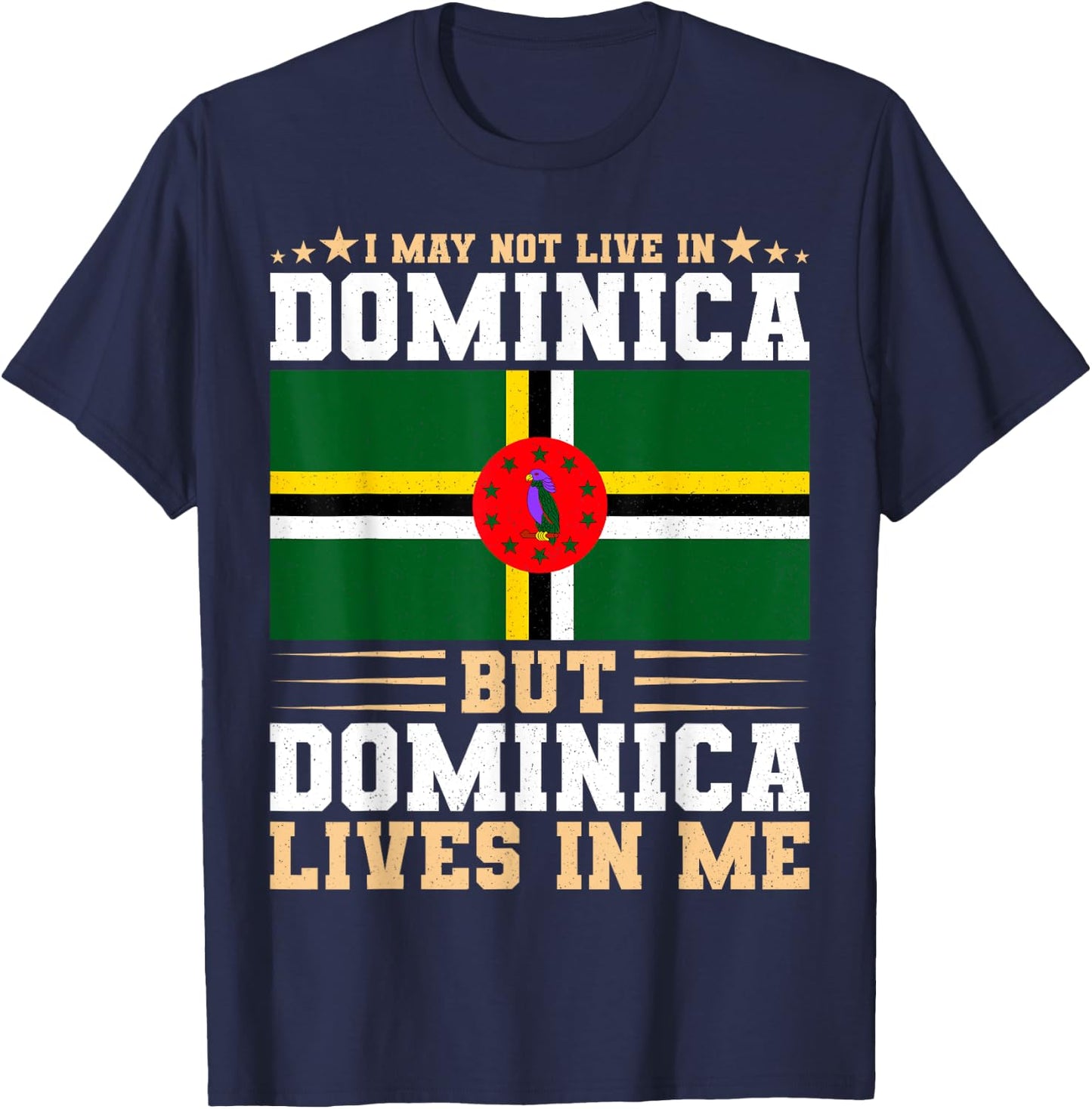 Dominica T-Shirt - T-Shirt | Navy