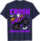 Crush Domestic Violence Awareness Halloween Monster Truck T-Shirt - T-Shirt | Navy