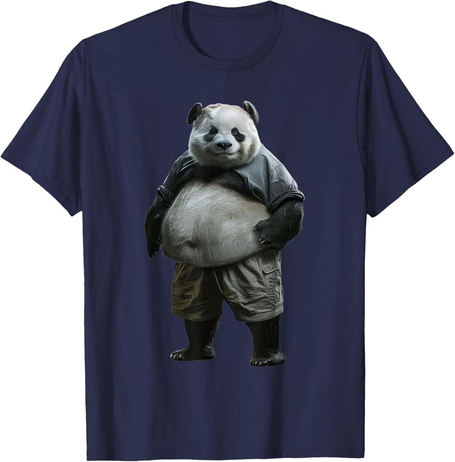 Fat Panda T-Shirt - T-Shirt | Navy