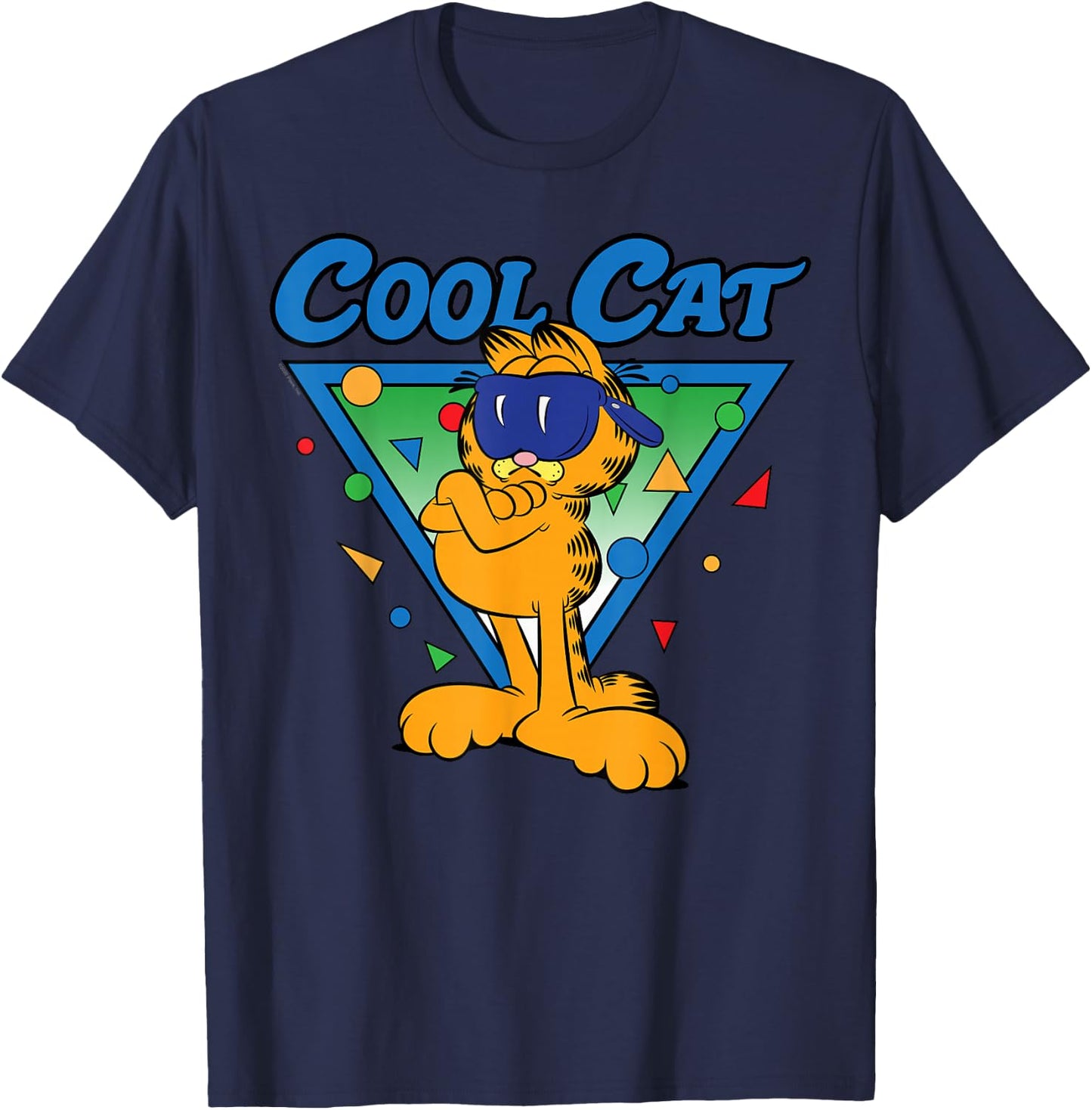 Garfield Cool Cat T-Shirt - T-Shirt | Navy