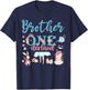 Brother Of The Birthday Girl - Brother In Onderland Family T-Shirt - T-Shirt | Navy