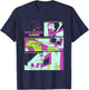 SpongeBob SquarePants The Hash-Slinging Slasher Signs Panels T-Shirt - T-Shirt | Navy