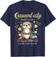 Crescent City Messenger Otter Crescent City Gift T-Shirt - T-Shirt | Navy