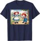 Raggedy Ann & Andy on The Farm T-Shirt - T-Shirt | Navy