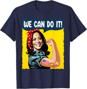 We Can Do It Kamala Harris 28 Vote For 2028 President Kamala T-Shirt - T-Shirt | Navy