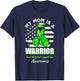 My Mom Is A Warrior Non-Hodgkin's Lymphoma Awareness T-Shirt - T-Shirt | Navy