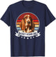 Best Dog Dad Ever Basset Hound Lovers Women T-Shirt - T-Shirt | Navy