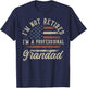 I'm Not Retired I'm A Professional Grandad Funny Retirement T-Shirt - T-Shirt | Navy