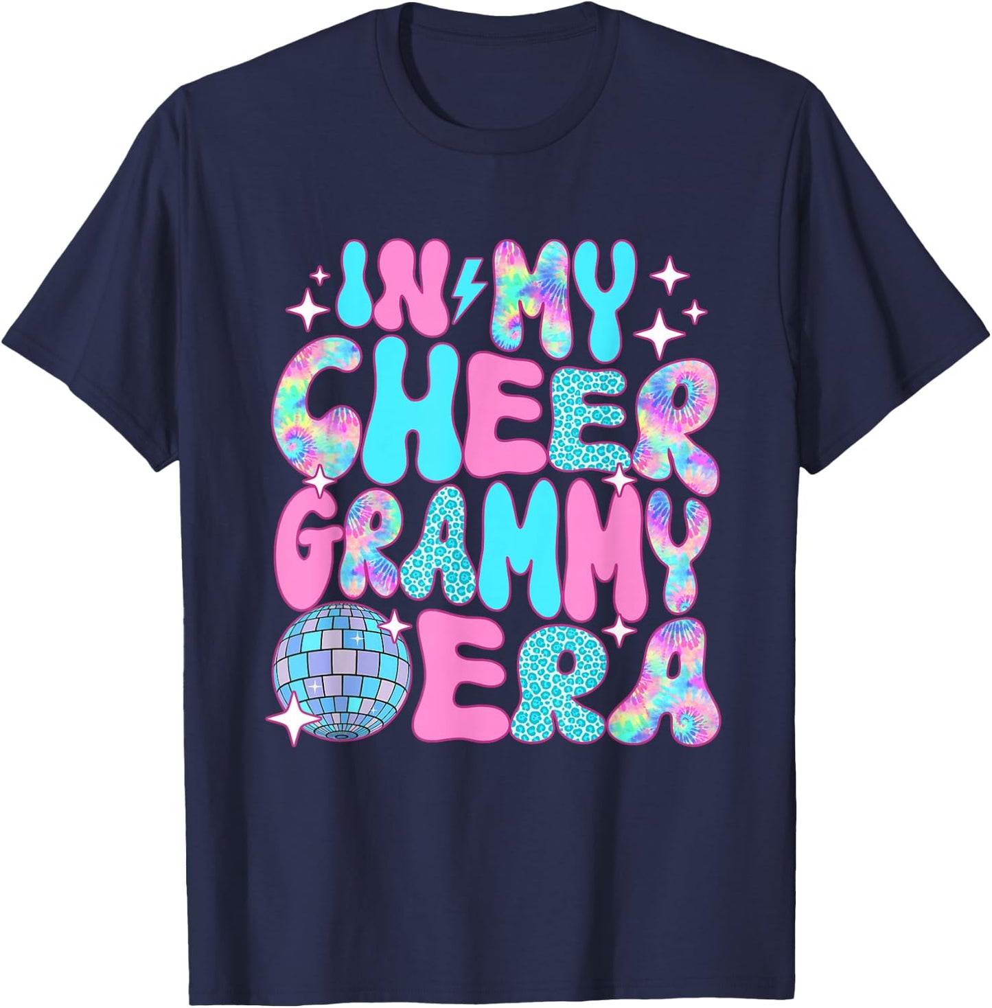 Disco In My Cheer Grammy Era T-Shirt - T-Shirt | Navy