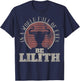 In a World Full of Eves be Lilith Gothic Women Goddess Retro T-Shirt - T-Shirt | Navy