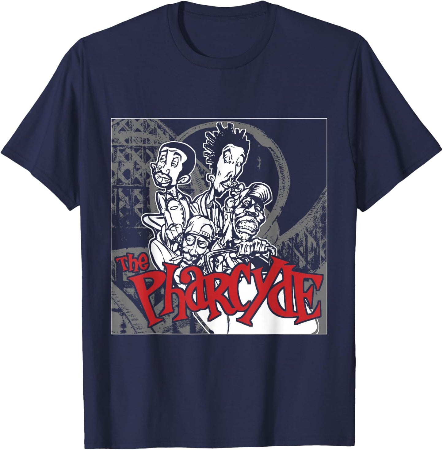 The Pharcyde - Bandana T-Shirt - T-Shirt | Navy