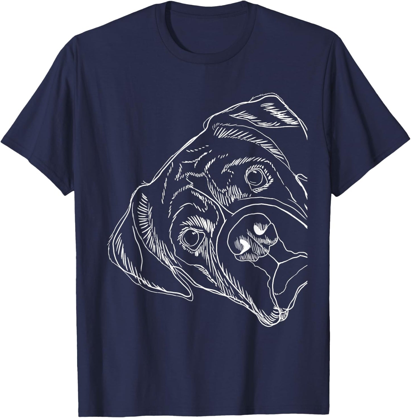 Funny Dog German Boxer T-Shirt - T-Shirt | Navy
