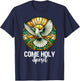 COME HOLY SPIRIT Dove Christian Gifts T-Shirt - T-Shirt | Navy