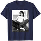 Joe Perry Of Aerosmith 1985 By Allan Ballard T-Shirt - T-Shirt | Navy