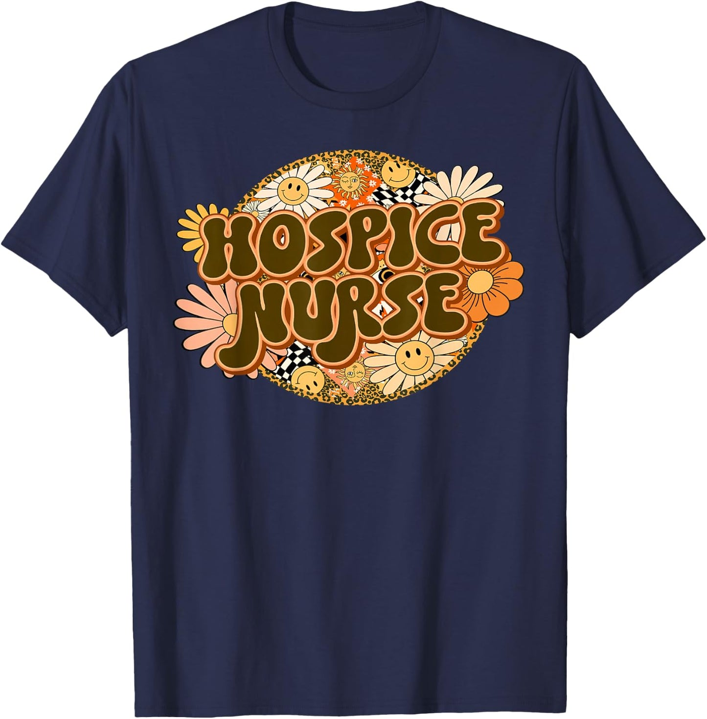 New Hospice Social Worker Nursing Aide Hospice Nurse Week T-Shirt - T-Shirt | Navy