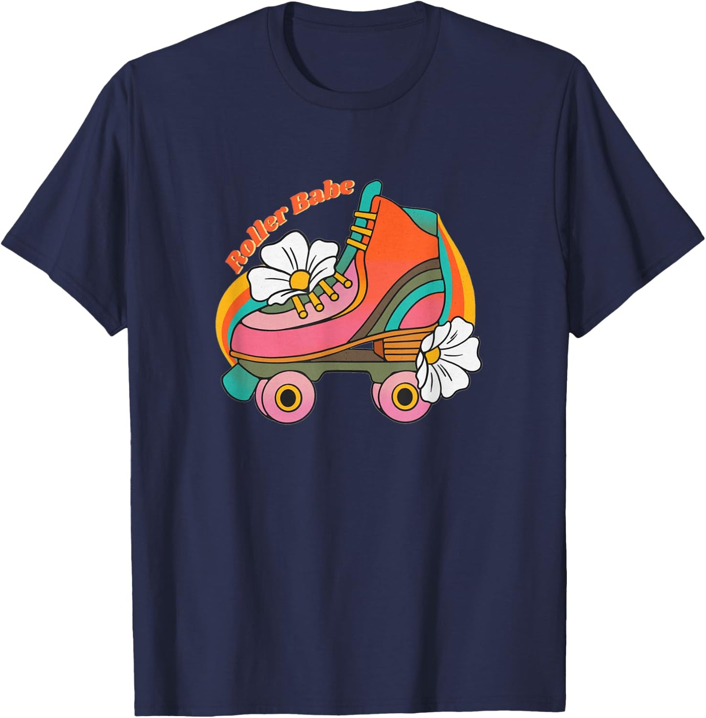 "Roller Babe" T-Shirt - T-Shirt | Navy
