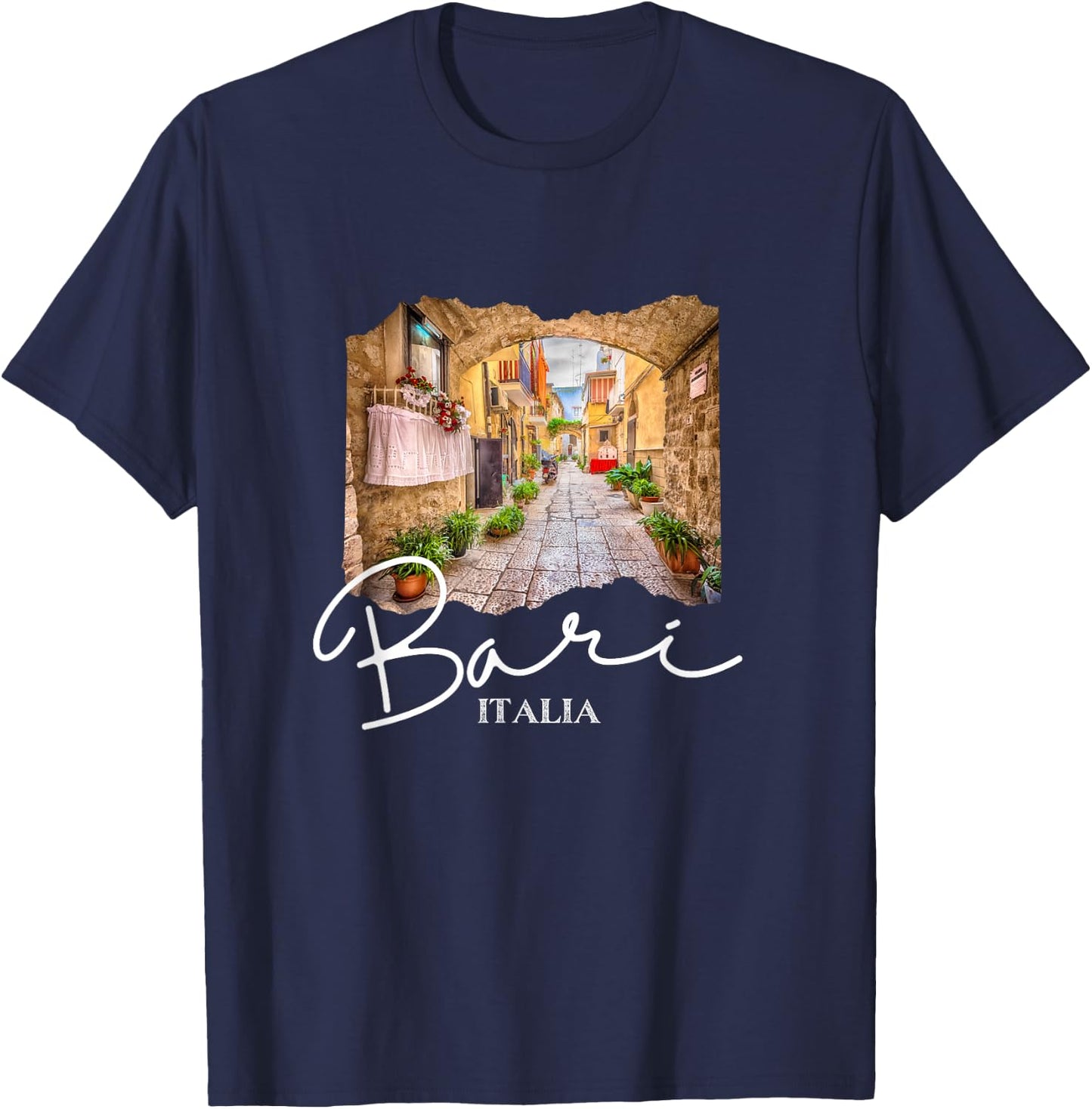 Italy Bari Souvenir / Bari Italy T-Shirt - T-Shirt | Navy