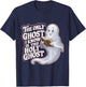 The Only Ghost I Know Is The Holy Ghost Christian Halloween T-Shirt - T-Shirt | Navy