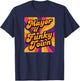 Mayor of Funky Town 70s Disco 1970s Funk Retro Vintage T-Shirt - T-Shirt | Navy