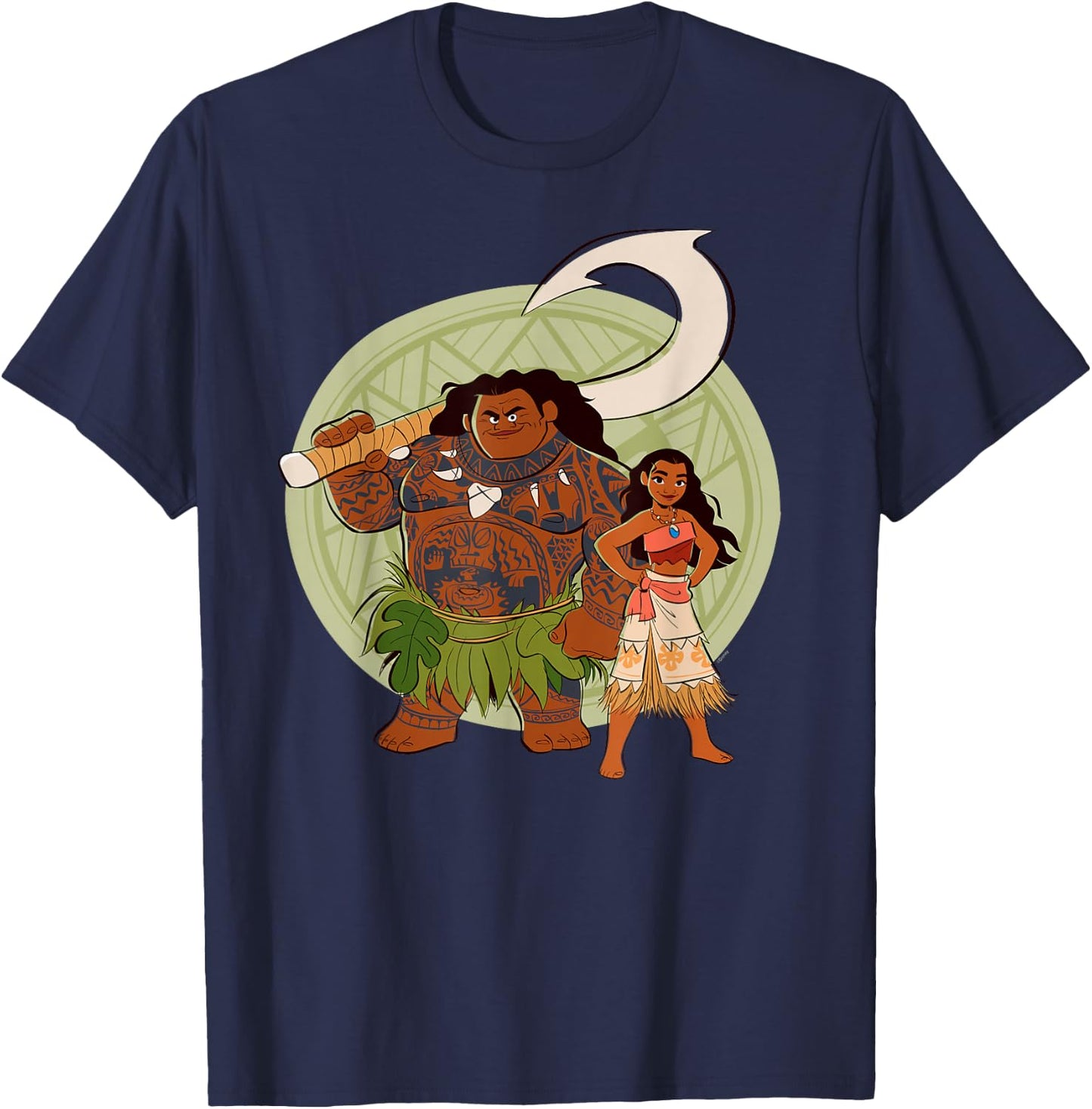 Disney Moana and Maui Best Friends Adventure Together T-Shirt - T-Shirt | Navy