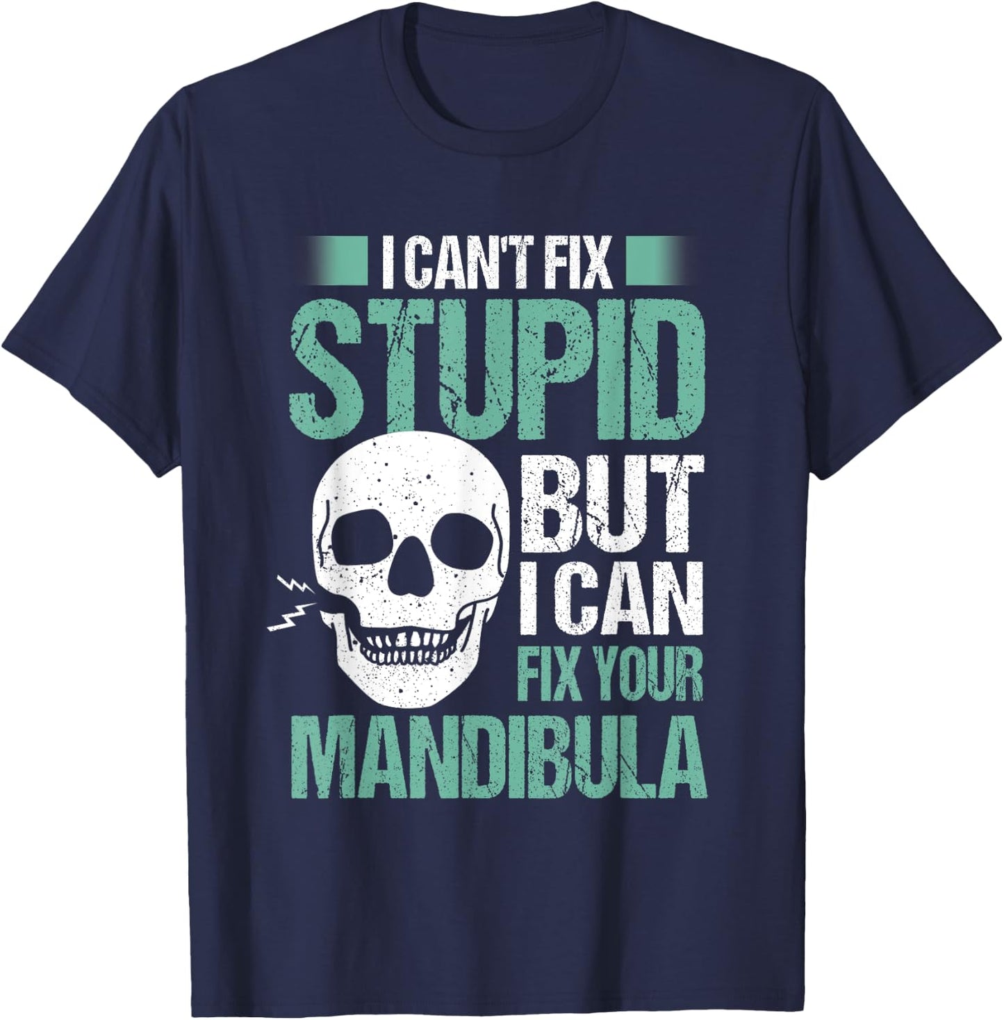Oral Maxillofacial Surgery Maxillofacial Surgeon T-Shirt - T-Shirt | Navy