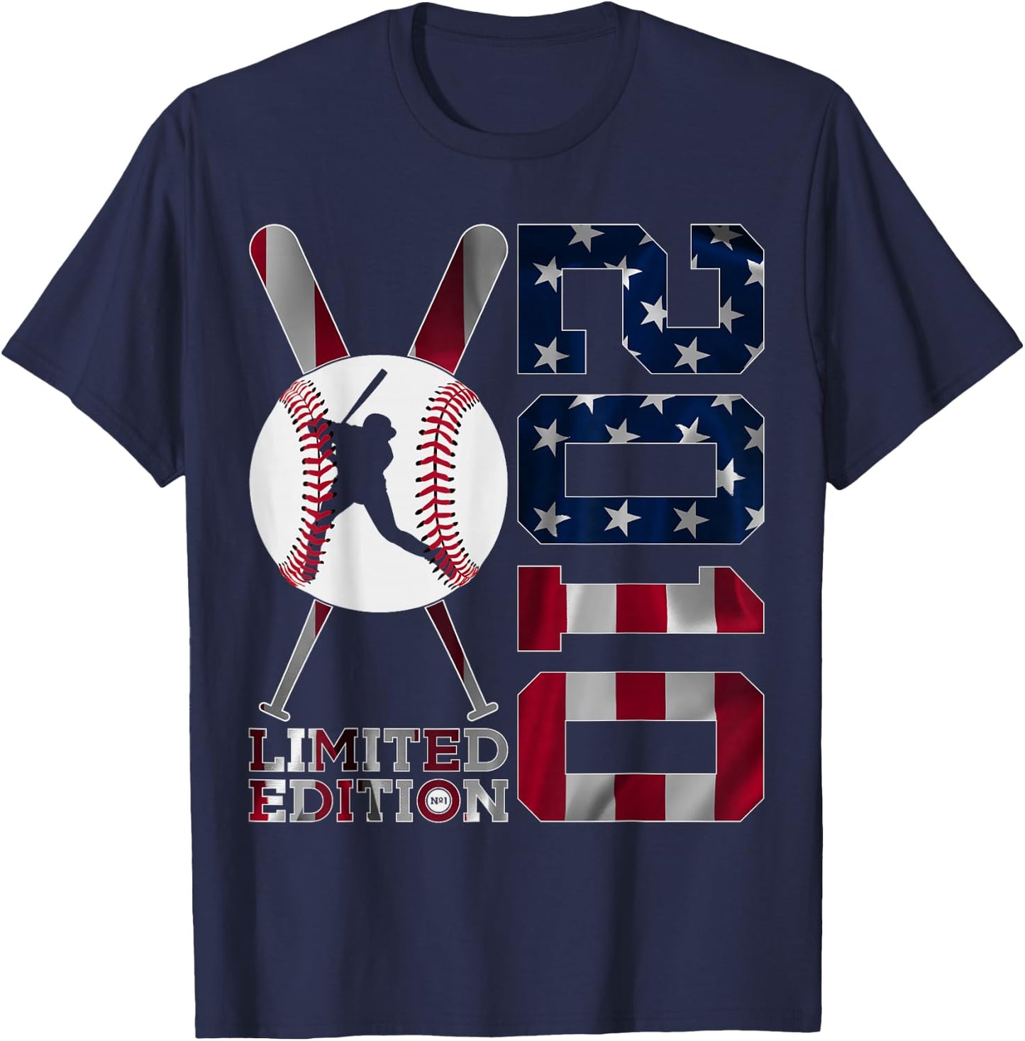 15th BIRTHDAY BASEBALL LIMITED EDITION 2010 T-Shirt - T-Shirt | Navy