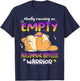 Mostly Running on EMPTY Autoimmune Hepatitis Warrior T-Shirt - T-Shirt | Navy